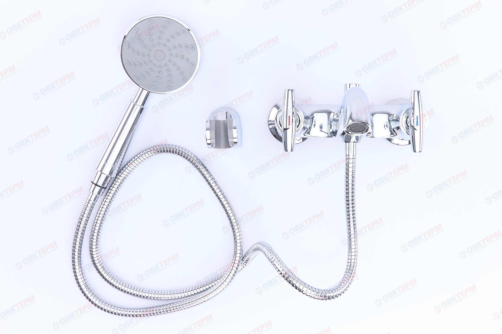 Смеситель д/ванны хром  G3031 *  (короткий гусак, перекл. на гусаке, п/об)  GAPPO - Изображение №2