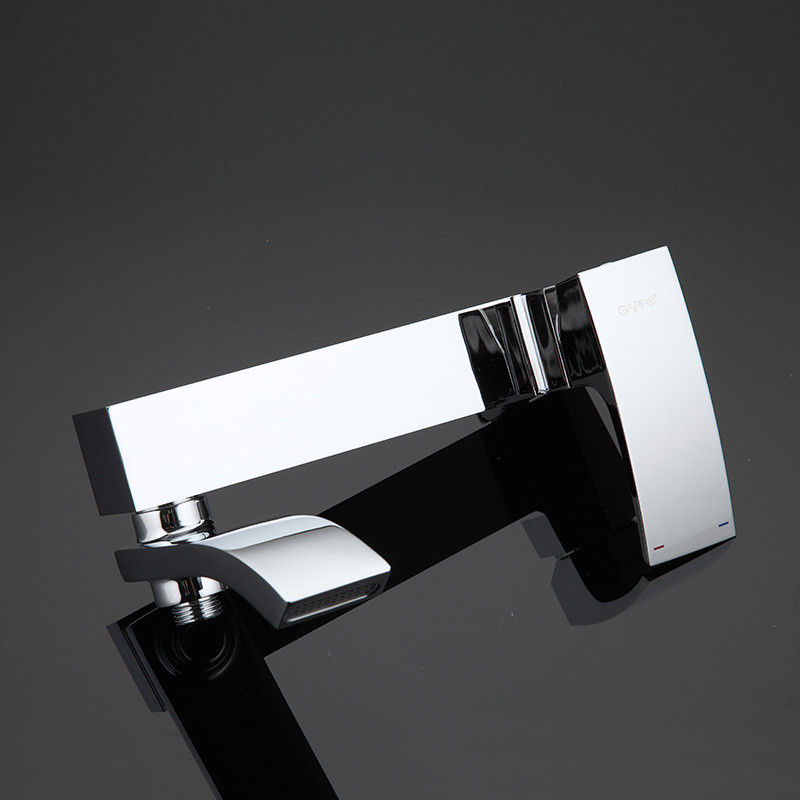 Смеситель д/ванны GAPPO G3207 латунь /хром /Ø35мм /лейка 1 реж - миниатюра №6