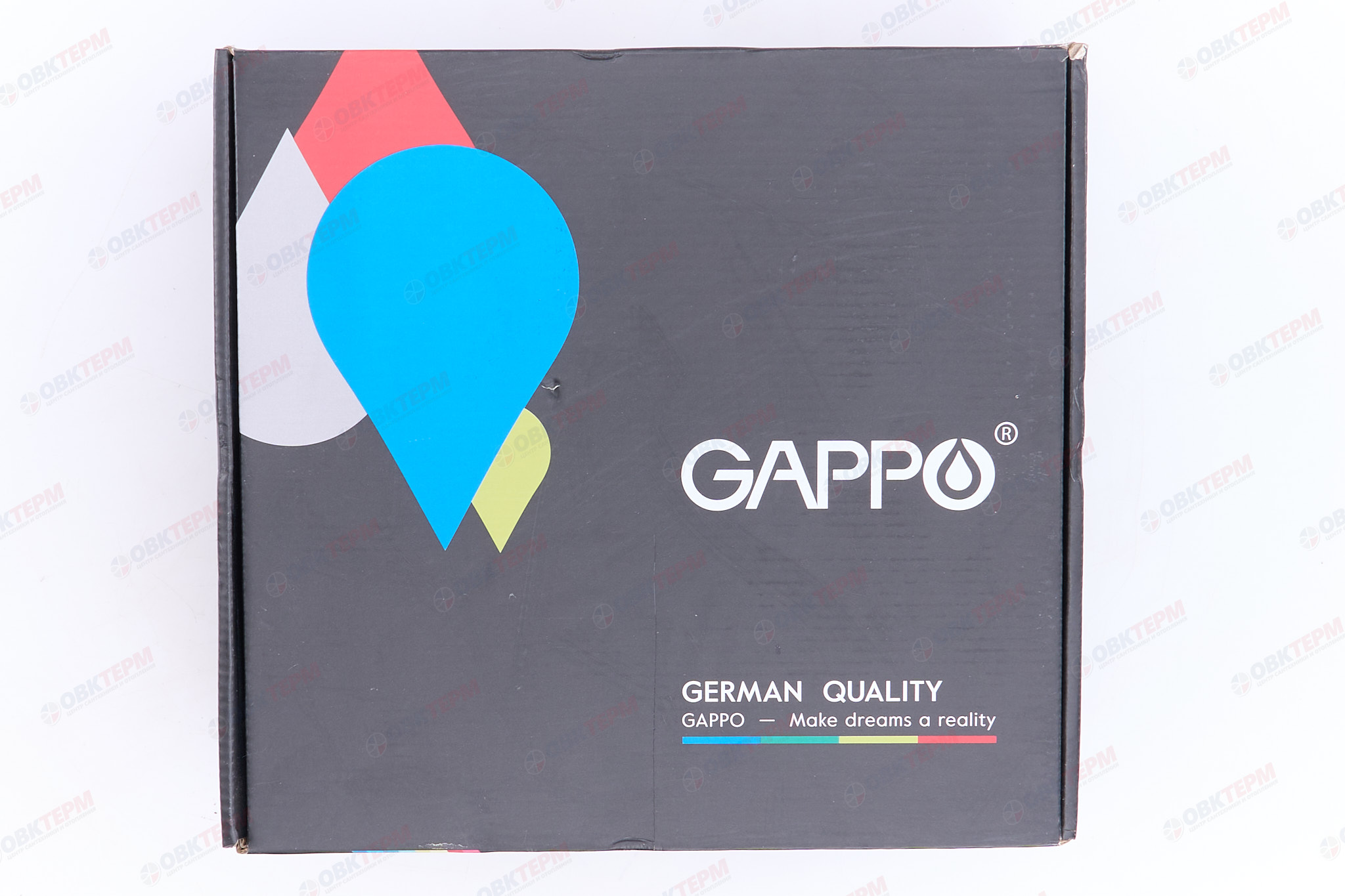 Смеситель д/ванны GAPPO G3207 латунь /хром /Ø35мм /лейка 1 реж - миниатюра №13