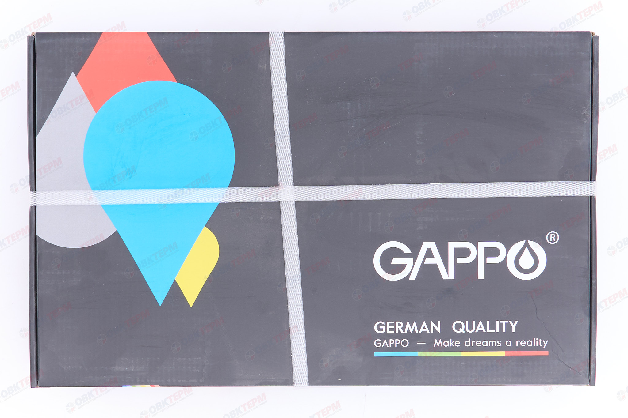 Смеситель д/ванны GAPPO G3218 латунь /хром /Ø35мм /лейка 1 реж - миниатюра №13