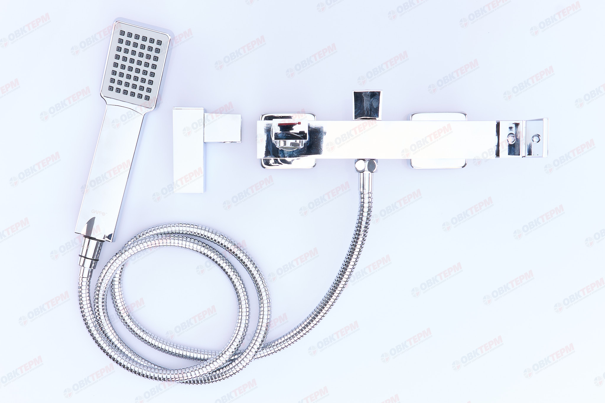 Смеситель д/ванны хром  G3239*   (ф25, короткий гусак, евро перекл)    GAPPO - миниатюра №8