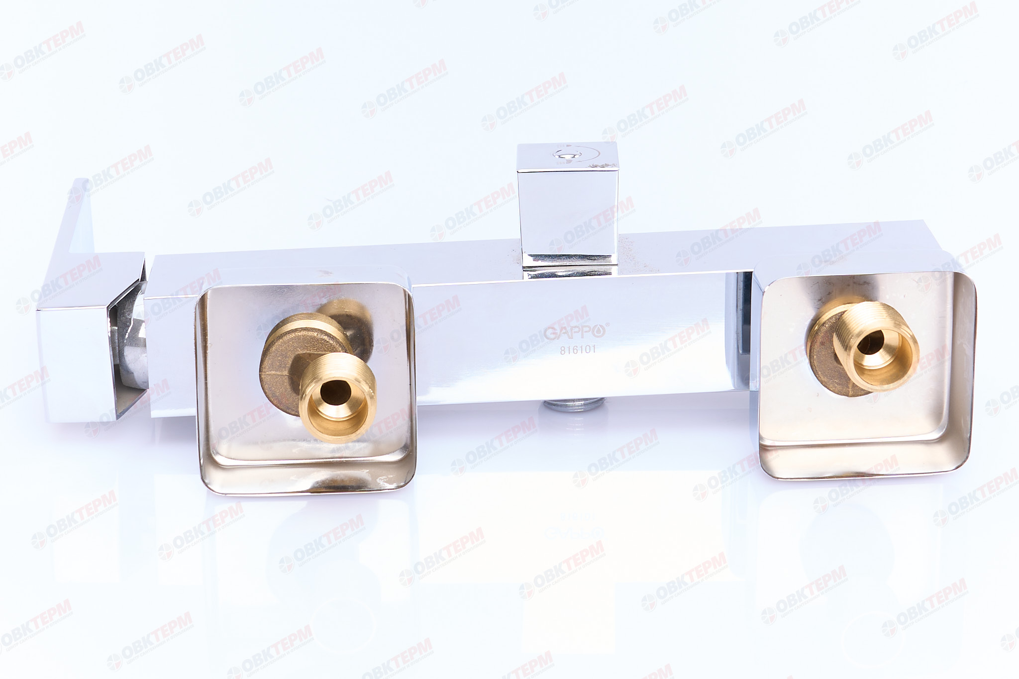 Смеситель д/ванны хром  G3239*   (ф25, короткий гусак, евро перекл)    GAPPO - миниатюра №10