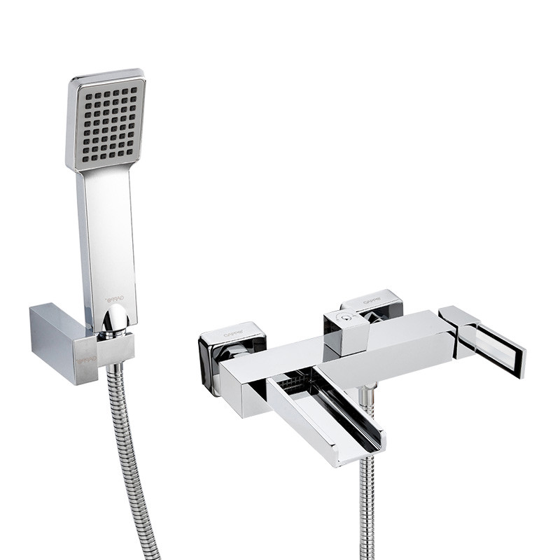 Смеситель д/ванны хром  G3240*   (ф25, короткий гусак, евро перекл)    GAPPO - изображение №1