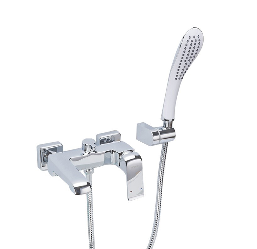 Смеситель д/ванны GAPPO G3250-8 латунь /хром /Ø35мм /лейка 3 реж - Изображение №1