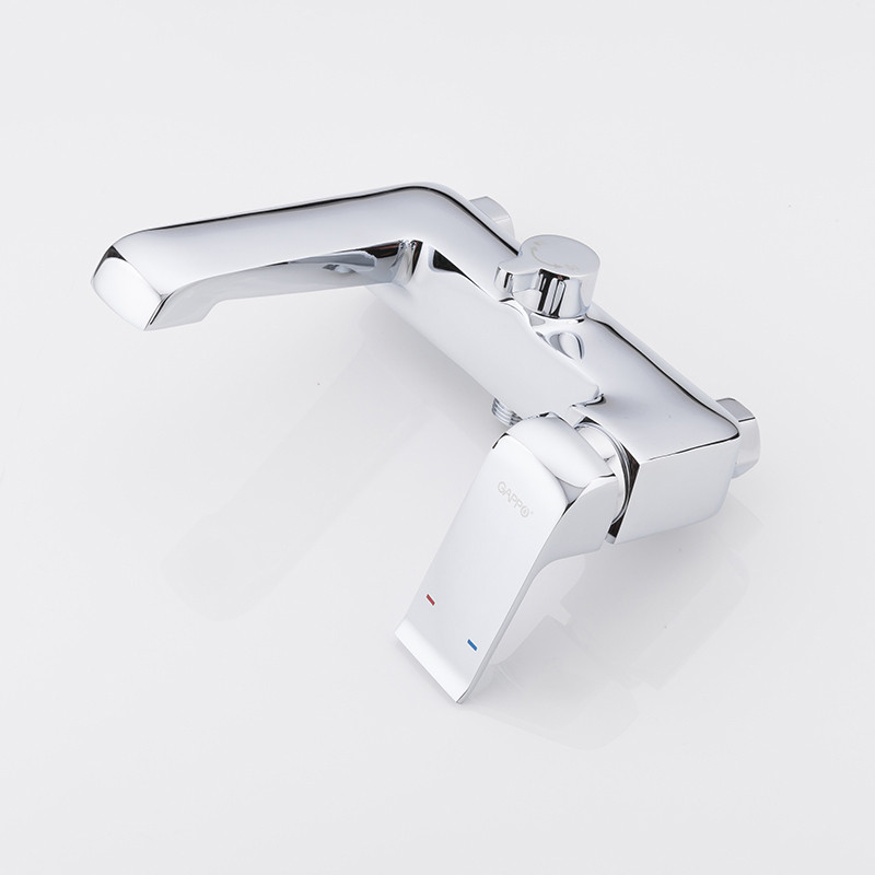 Смеситель д/ванны GAPPO G3250-8 латунь /хром /Ø35мм /лейка 3 реж - Изображение №4