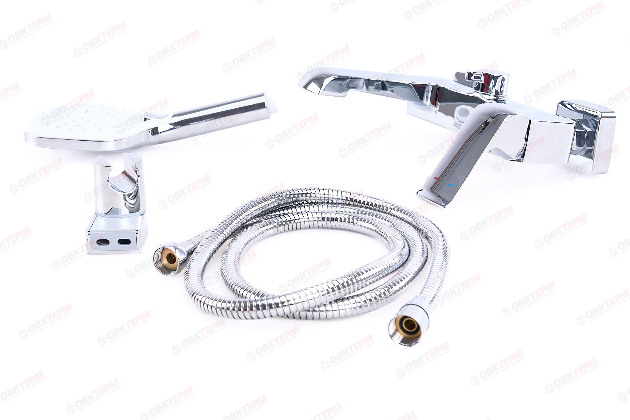 Смеситель д/ванны GAPPO G3250-8 латунь /хром /Ø35мм /лейка 3 реж - миниатюра №10