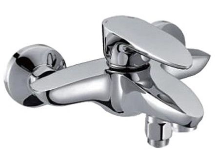 Смеситель д/ванны хром  G3262*   (ф35, короткий гусак, евро перекл)    GAPPO - изображение №1