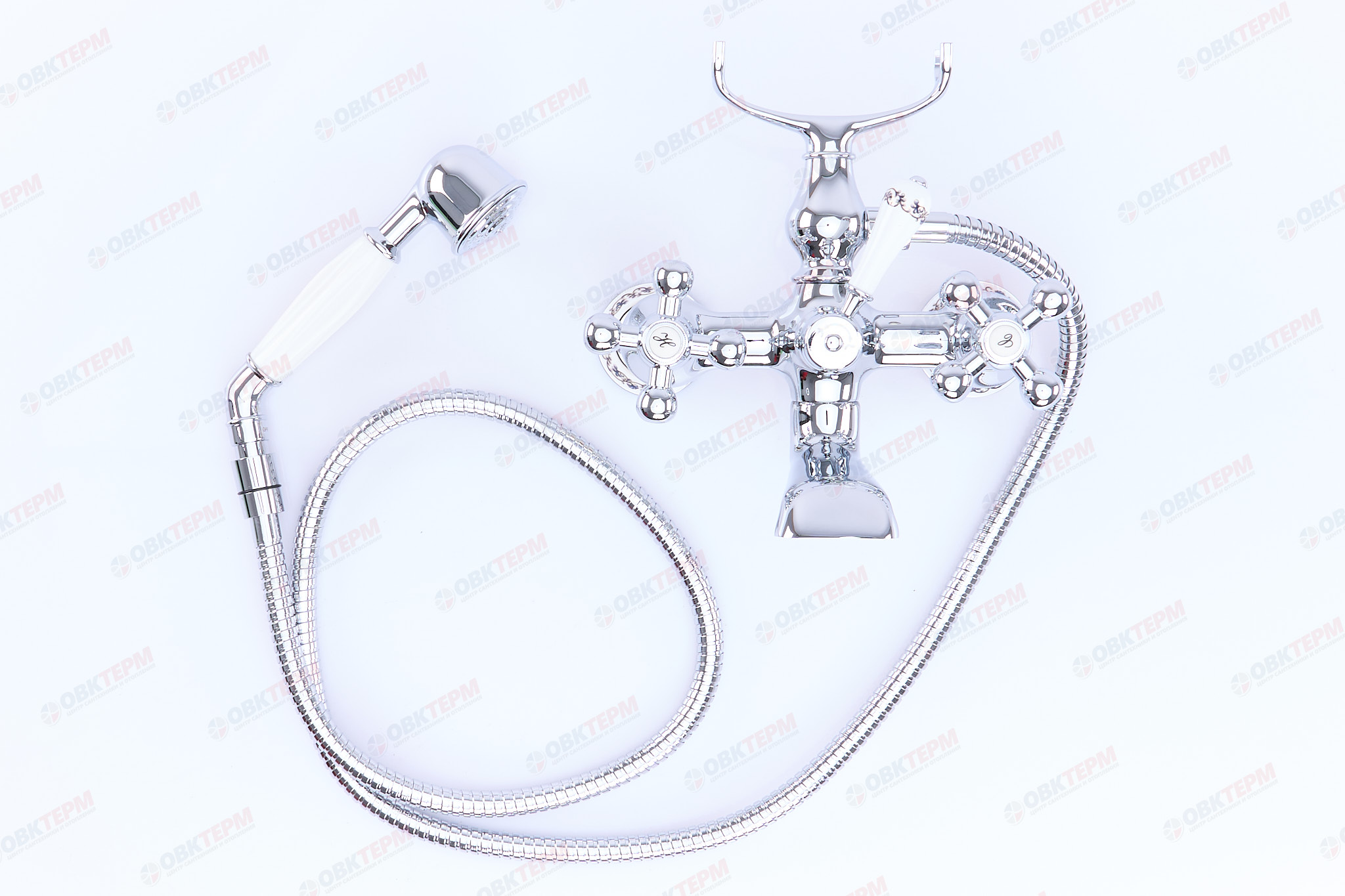 Смеситель д/ванны хром  G3265*   (короткий гусак, евро перекл 90, п/об)   GAPPO - Изображение №3