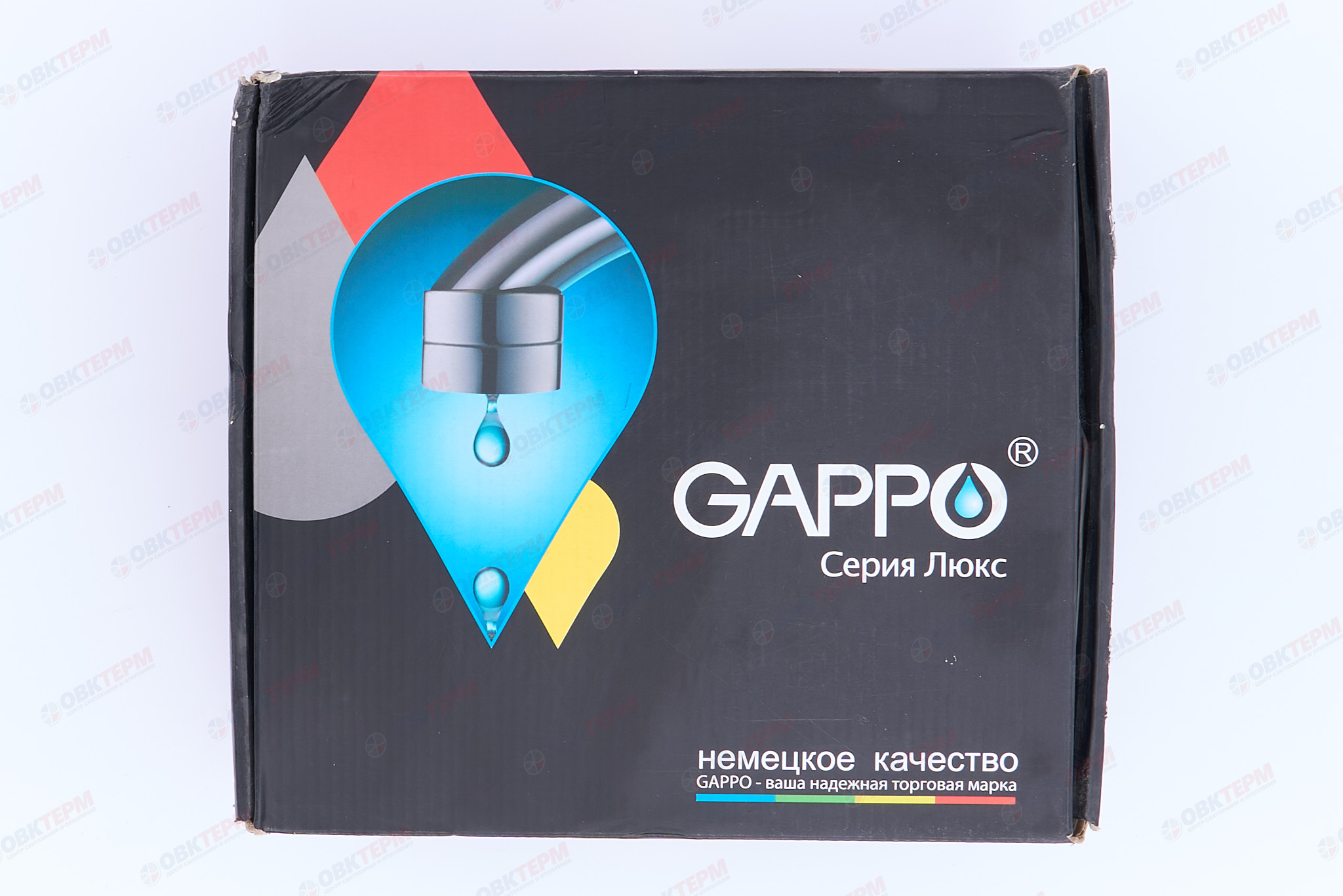 Смеситель д/ванны хром  G3265*   (короткий гусак, евро перекл 90, п/об)   GAPPO - миниатюра №7