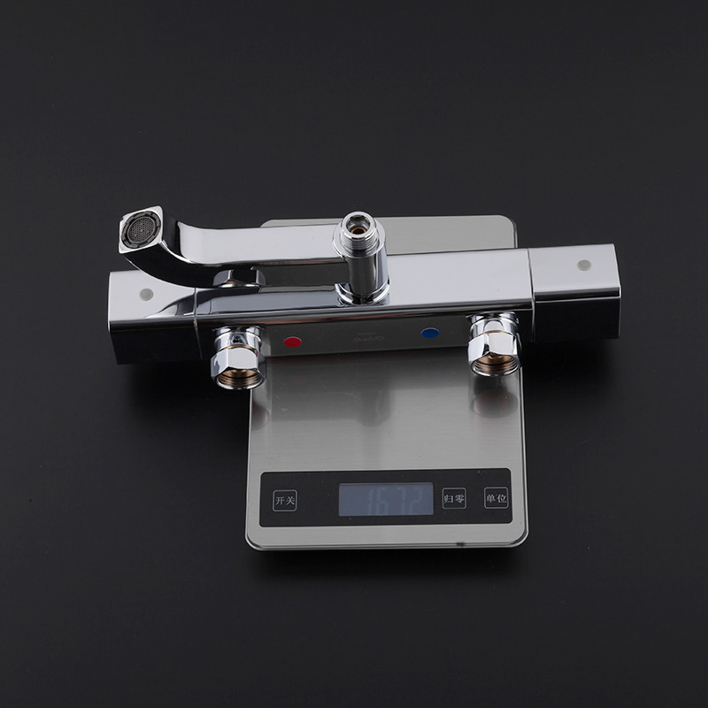 Смеситель д/ванны GAPPO G3291 латунь /хром /термостат /лейка 1 реж., - Изображение №2