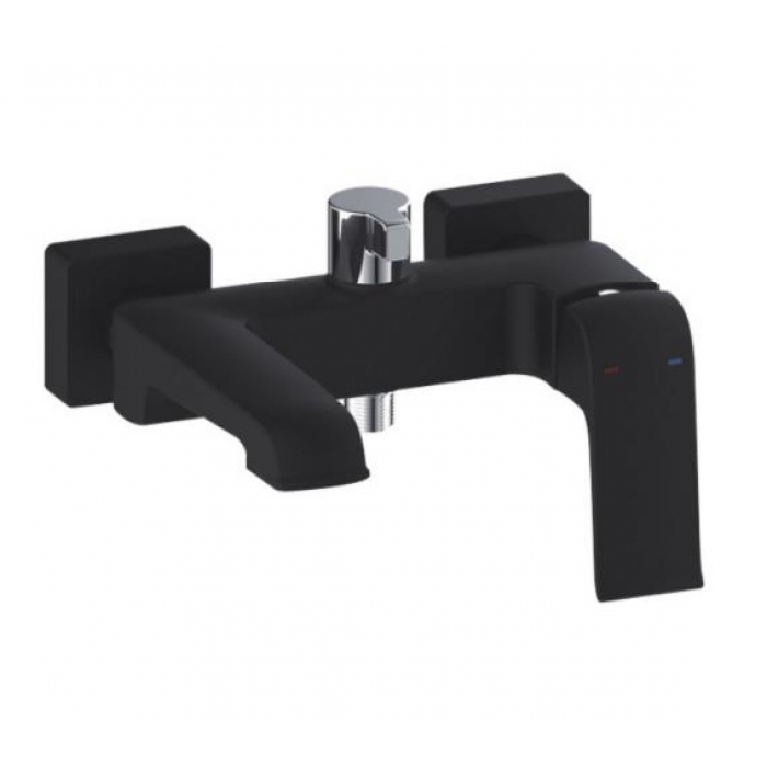 Смеситель д/ванны GAPPO G3250 латунь /черный /Ø35мм /лейка 1 реж - Изображение №1