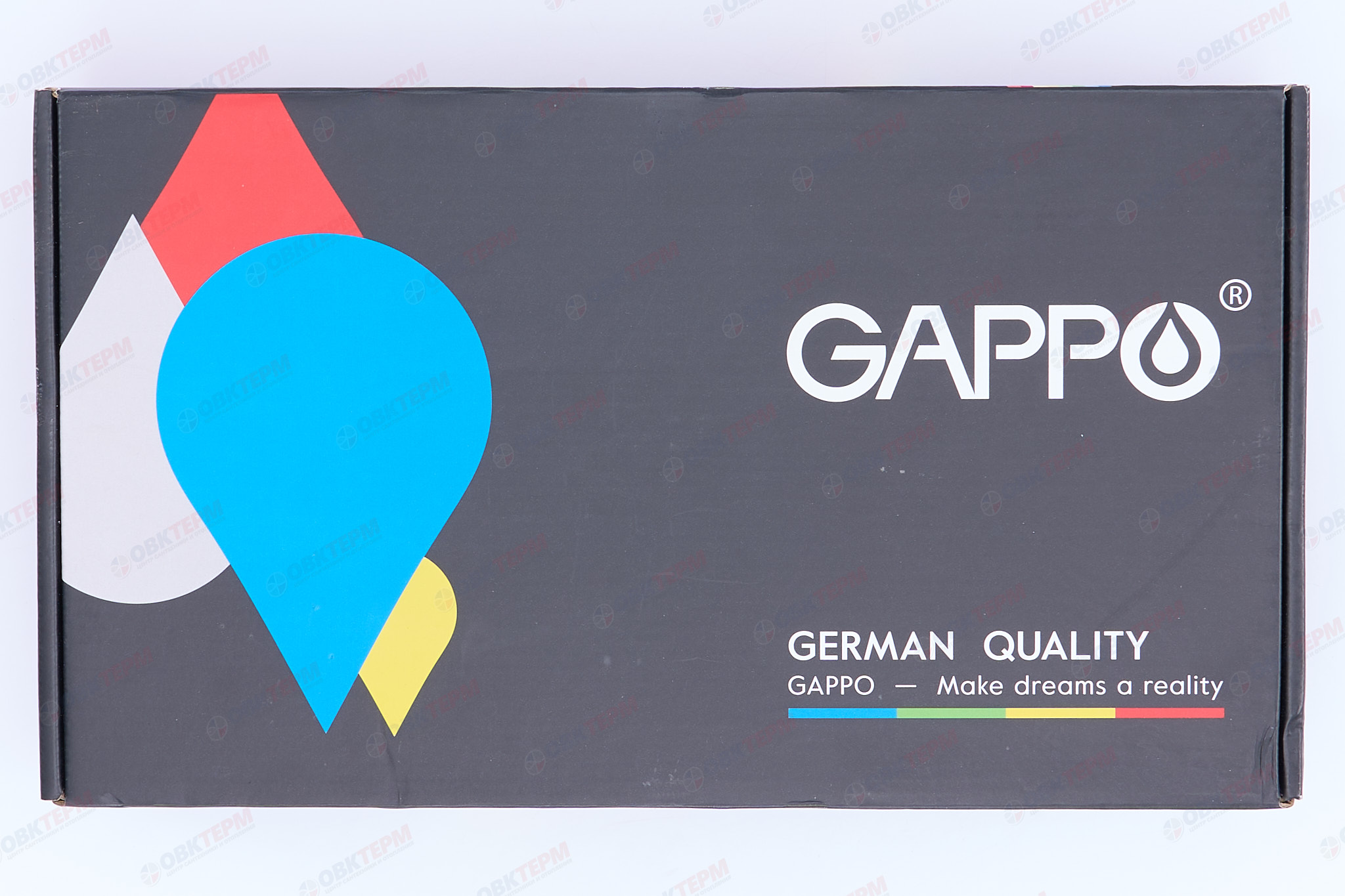 Смеситель с гигиеническим душем GAPPO G7248 латунь /белый/хром - миниатюра №8