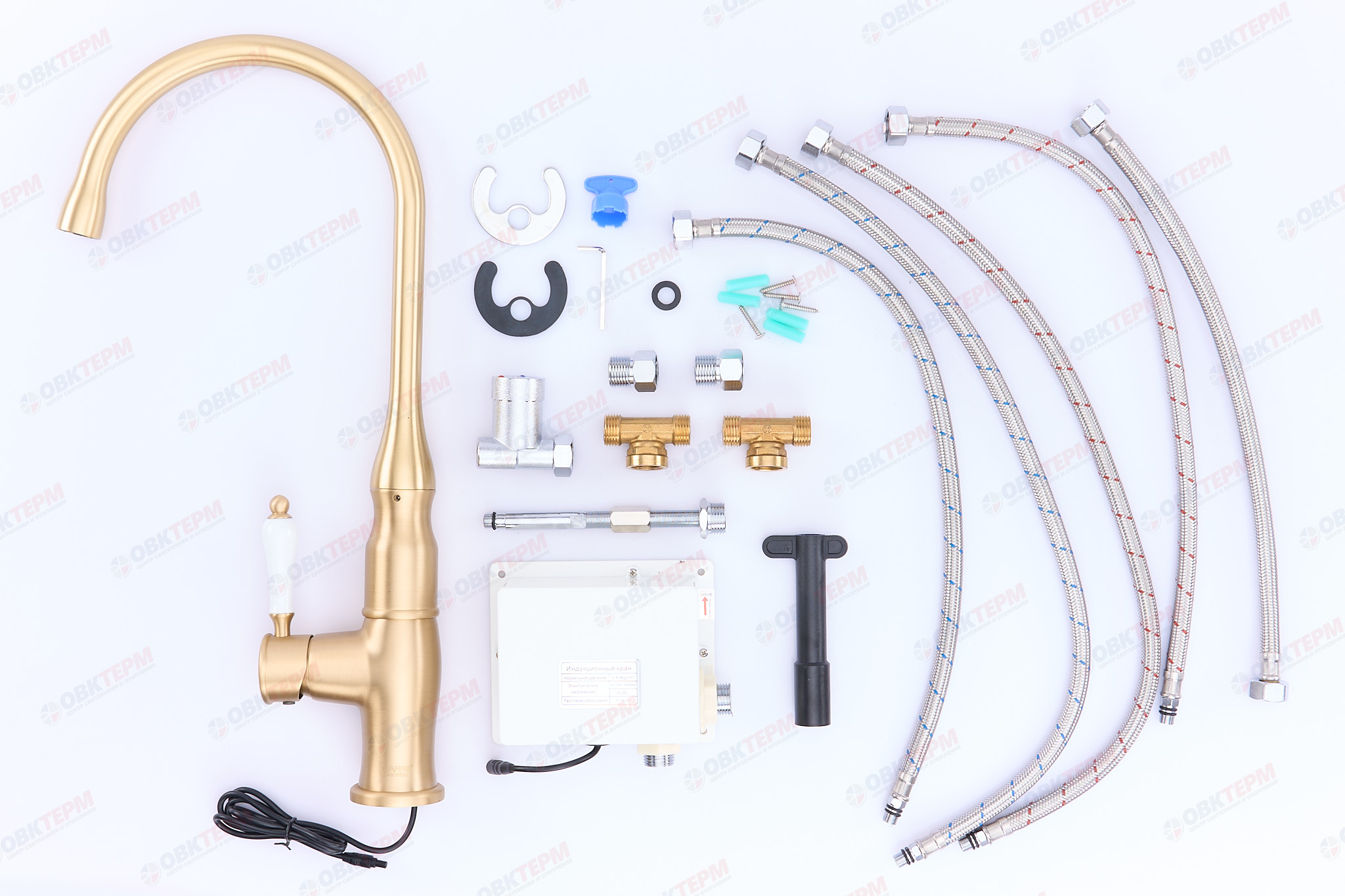 Смеситель д/кухни  сенсор бронза    G521             GAPPO - миниатюра №10