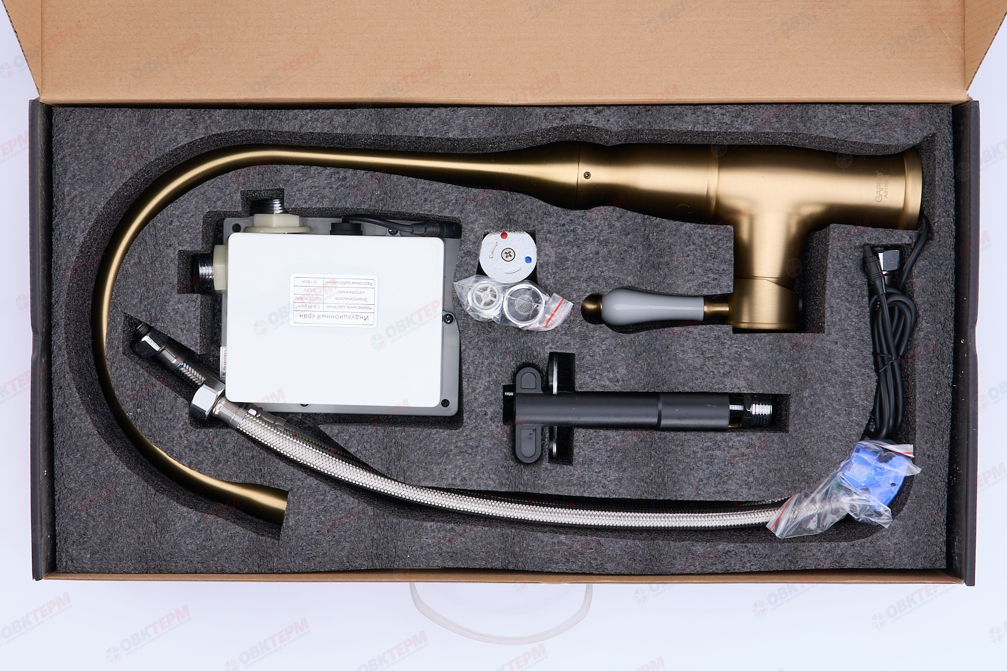 Смеситель д/кухни  сенсор бронза    G521             GAPPO - миниатюра №12