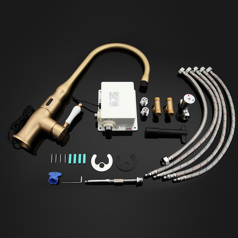 Смеситель д/кухни  сенсор бронза    G521             GAPPO - Изображение №5