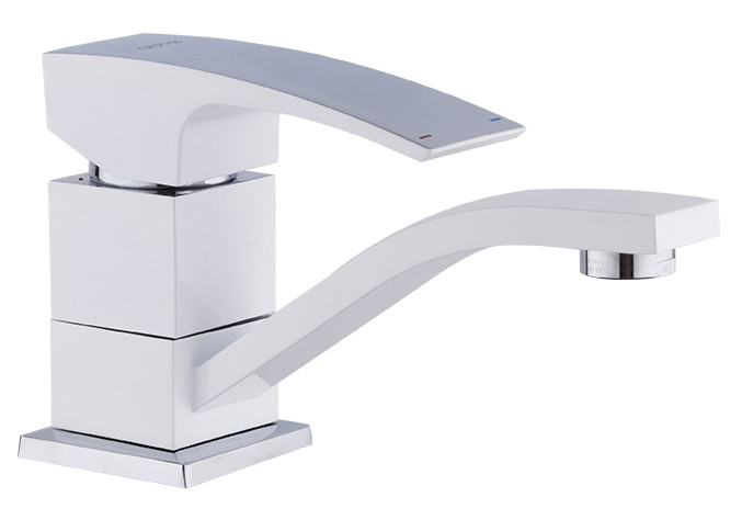 Смеситель д/кухни белый  G4507-7*              GAPPO - Изображение №1