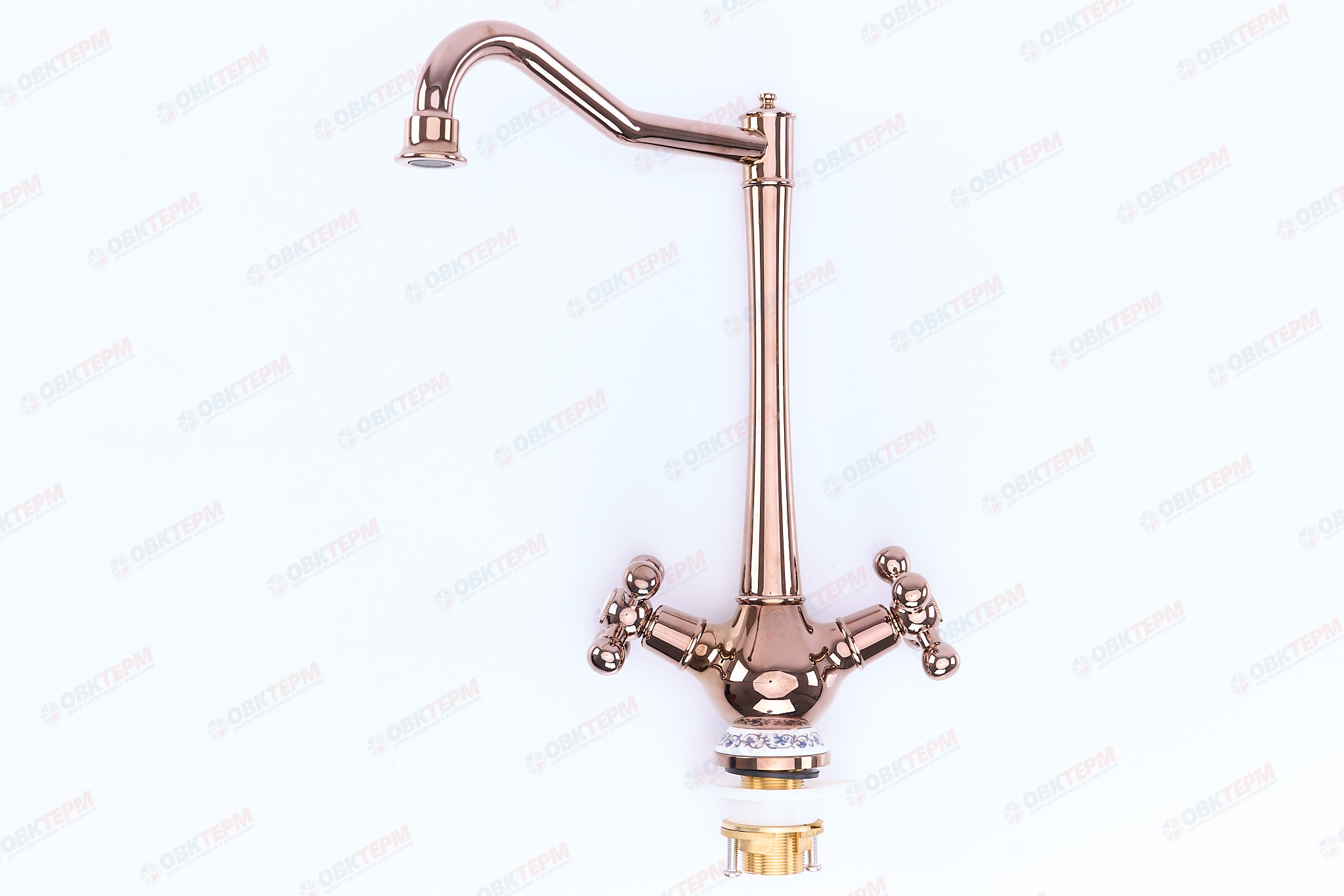 Смеситель д/кухни буксовый GAPPO G4065-3 латунь /медный /шпилька - миниатюра №4