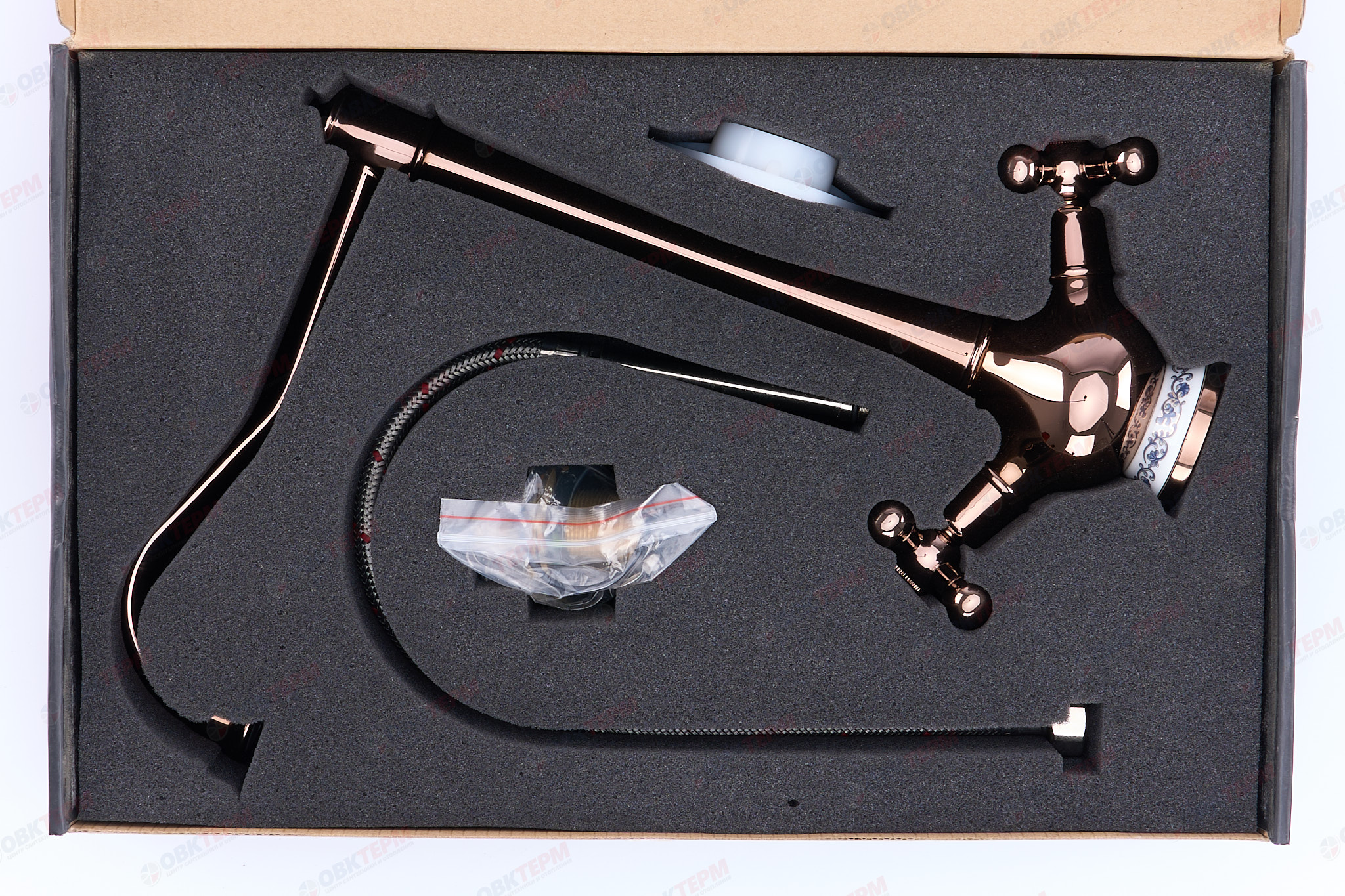 Смеситель д/кухни буксовый GAPPO G4065-3 латунь /медный /шпилька - миниатюра №7