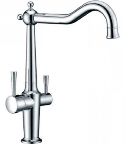 Смеситель д/кухни под ФИЛЬТР GAPPO G4398-14 хром (Ø35, на шпильке) - изображение №1