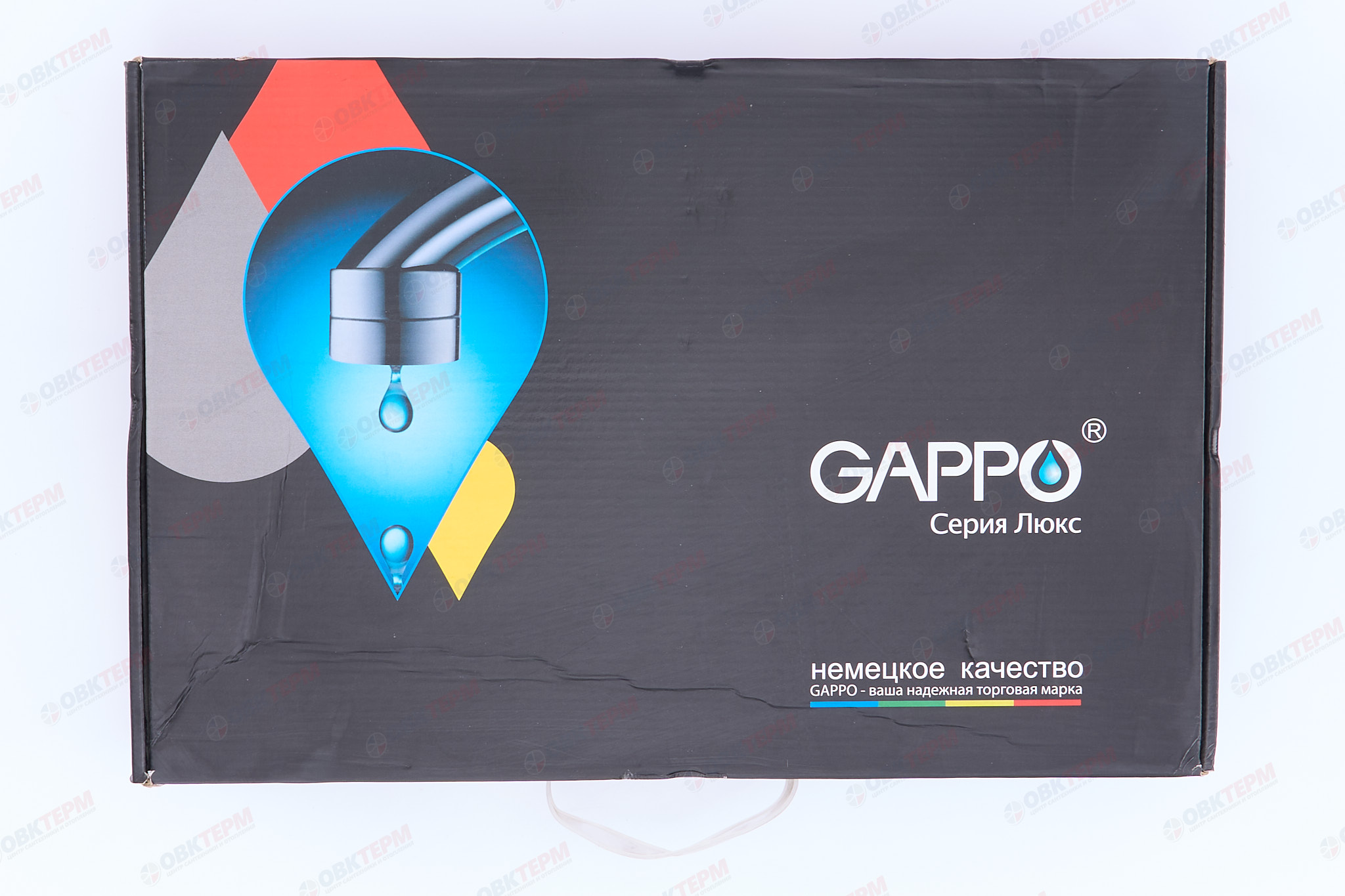 Смеситель д/кухни под ФИЛЬТР GAPPO G4398-14 хром (Ø35, на шпильке) - миниатюра №8