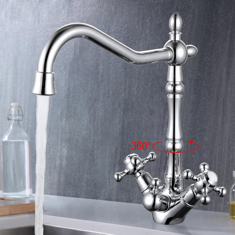 Смеситель д/кухни под ФИЛЬТР GAPPO G4398-2* хром - миниатюра №3