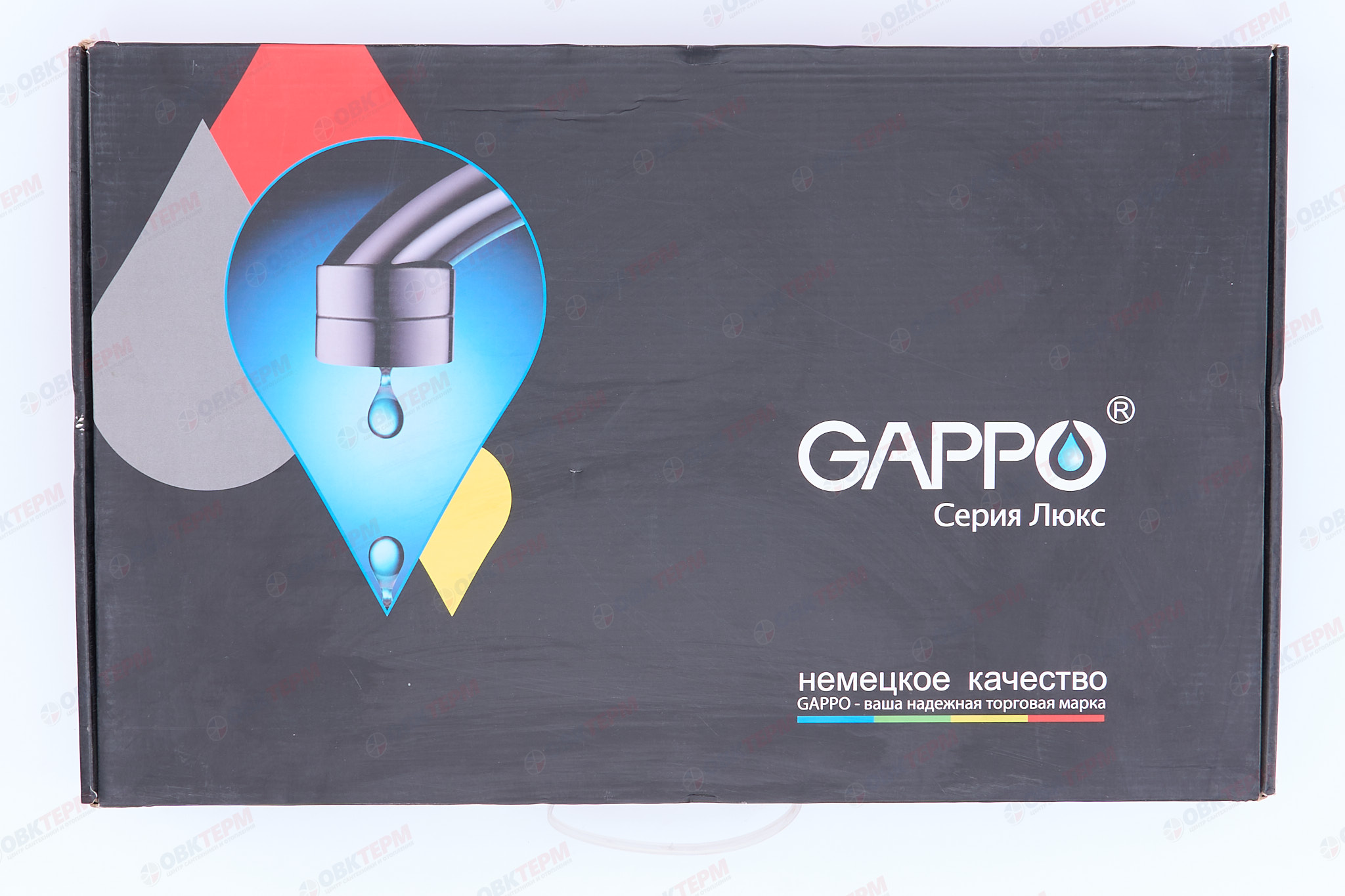 Смеситель д/кухни под ФИЛЬТР GAPPO G4398-7 хром /гибкий излив (Ø35, на шпильке) - миниатюра №12