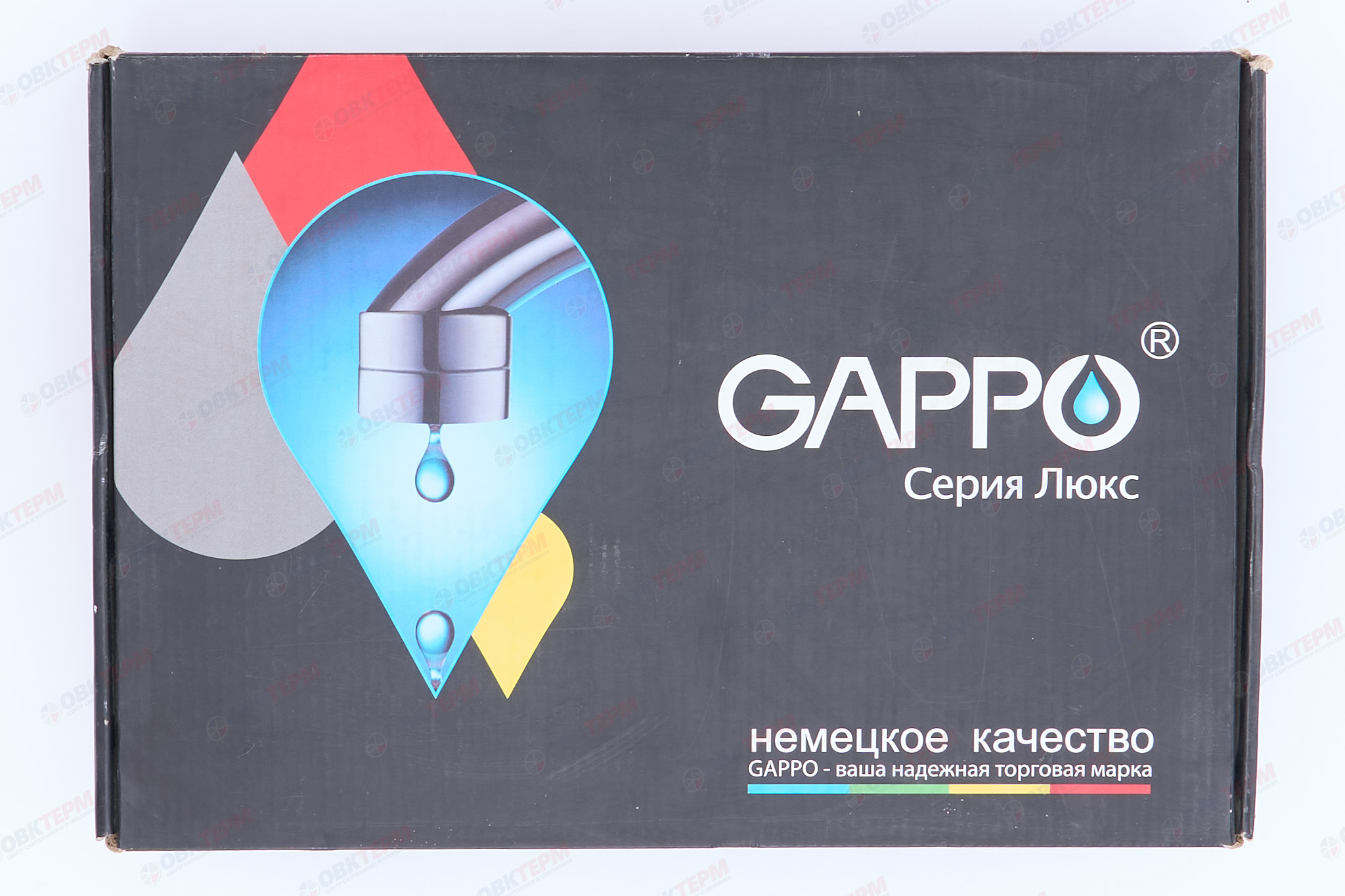 Смеситель д/кухни хром  G4004*       (ф35, высокий гусак, на гайке)  GAPPO - миниатюра №7