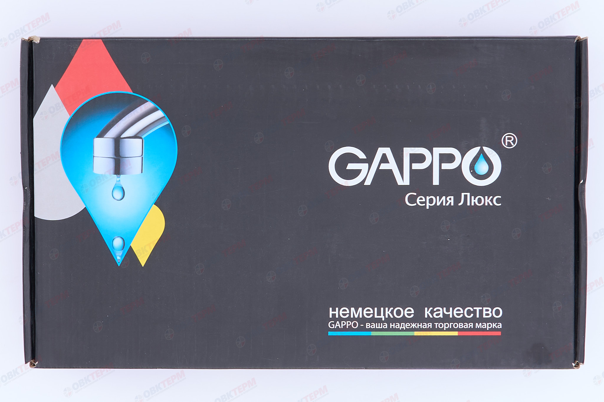 Смеситель д/кухни хром  G4031*       (высокий гуск, на гайке,п/об)  GAPPO - миниатюра №7