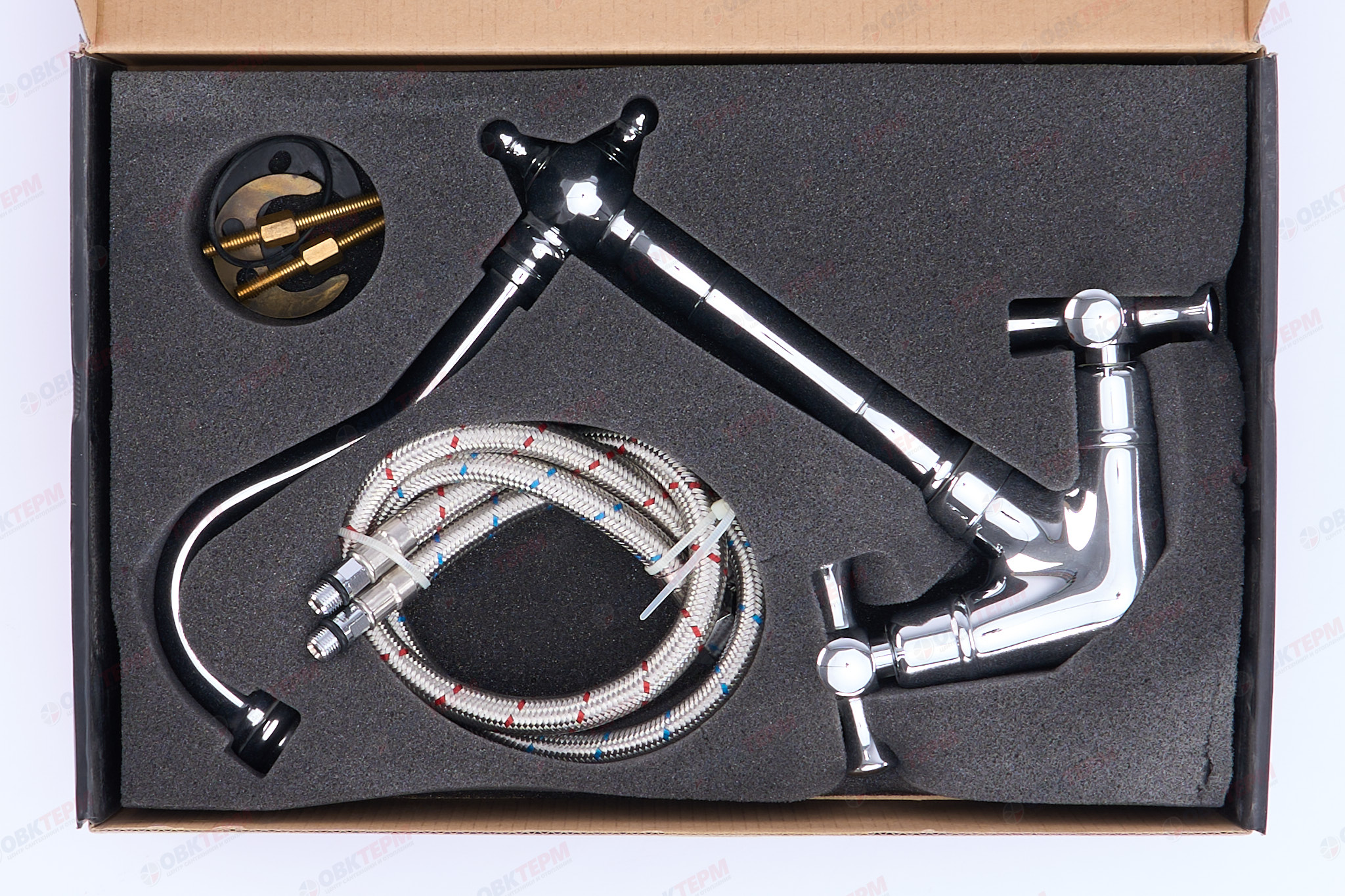 Смеситель д/кухни GAPPO G4042  хром (высокий гуск, на шпильке, п/об) - миниатюра №7