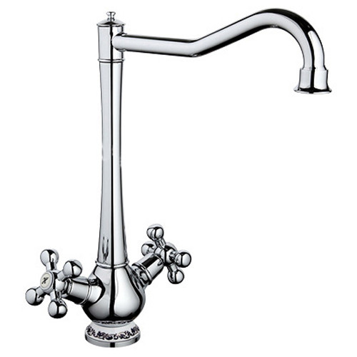 Смеситель д/кухни хром  G4065*       (высокий гуск, на шпильке, п/об)  GAPPO - Изображение №1