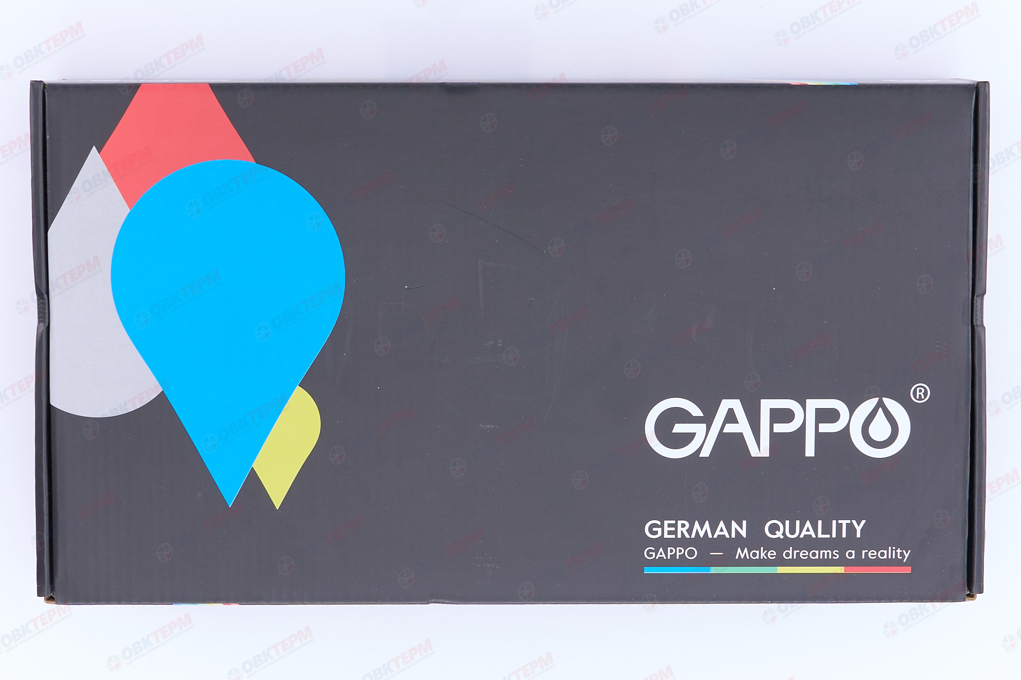 Смеситель д/кухни GAPPO G4150-8 латунь /хром (Ø35, на гайке) - миниатюра №7