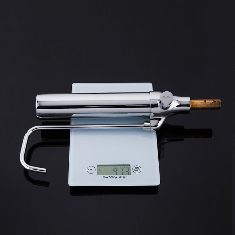 Смеситель моно хром GAPPO G4352 латунь /на гайке /с подключением фильтра G34301 - Изображение №2