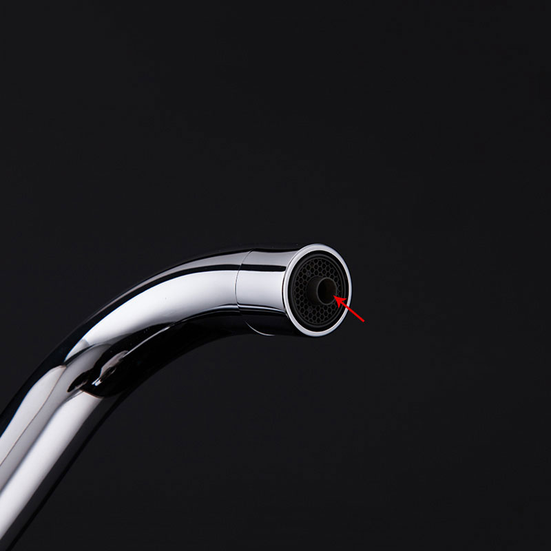 Смеситель моно хром  G4352-1* ( на гайке, с подключением фильтра G34302)  GAPPO - Изображение №3