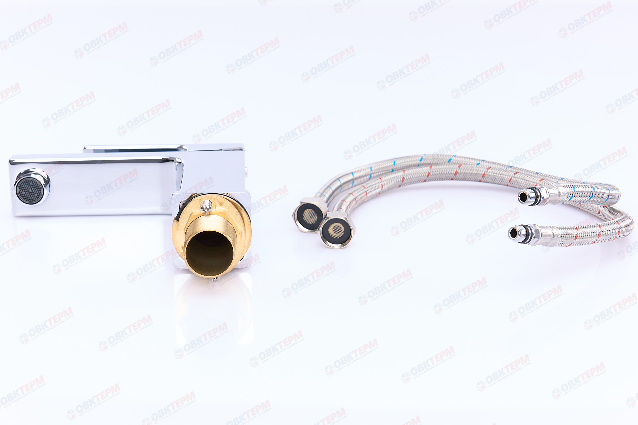 Смеситель д/раковины GAPPO G1018 латунь /хром (Ø35, на гайке) - миниатюра №11