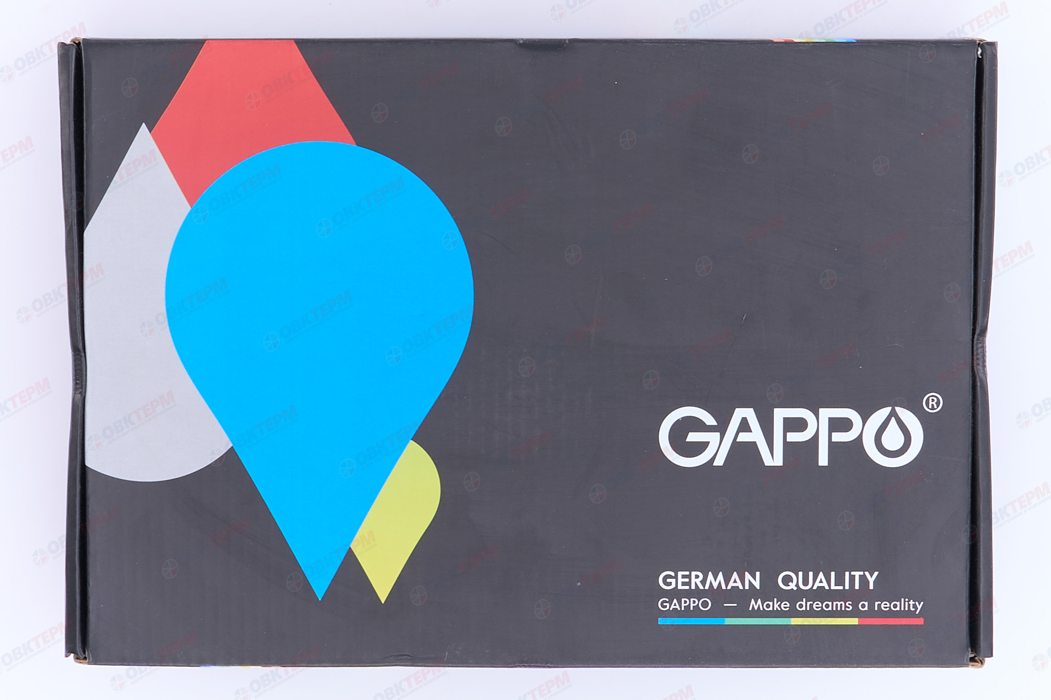 Смеситель д/раковины GAPPO G1018 латунь /хром (Ø35, на гайке) - миниатюра №14