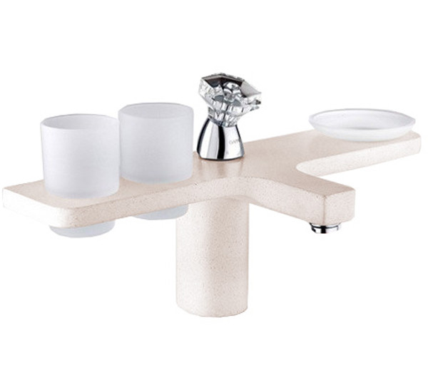 Смеситель д/раковины бежевый    G1096*         GAPPO - изображение №1