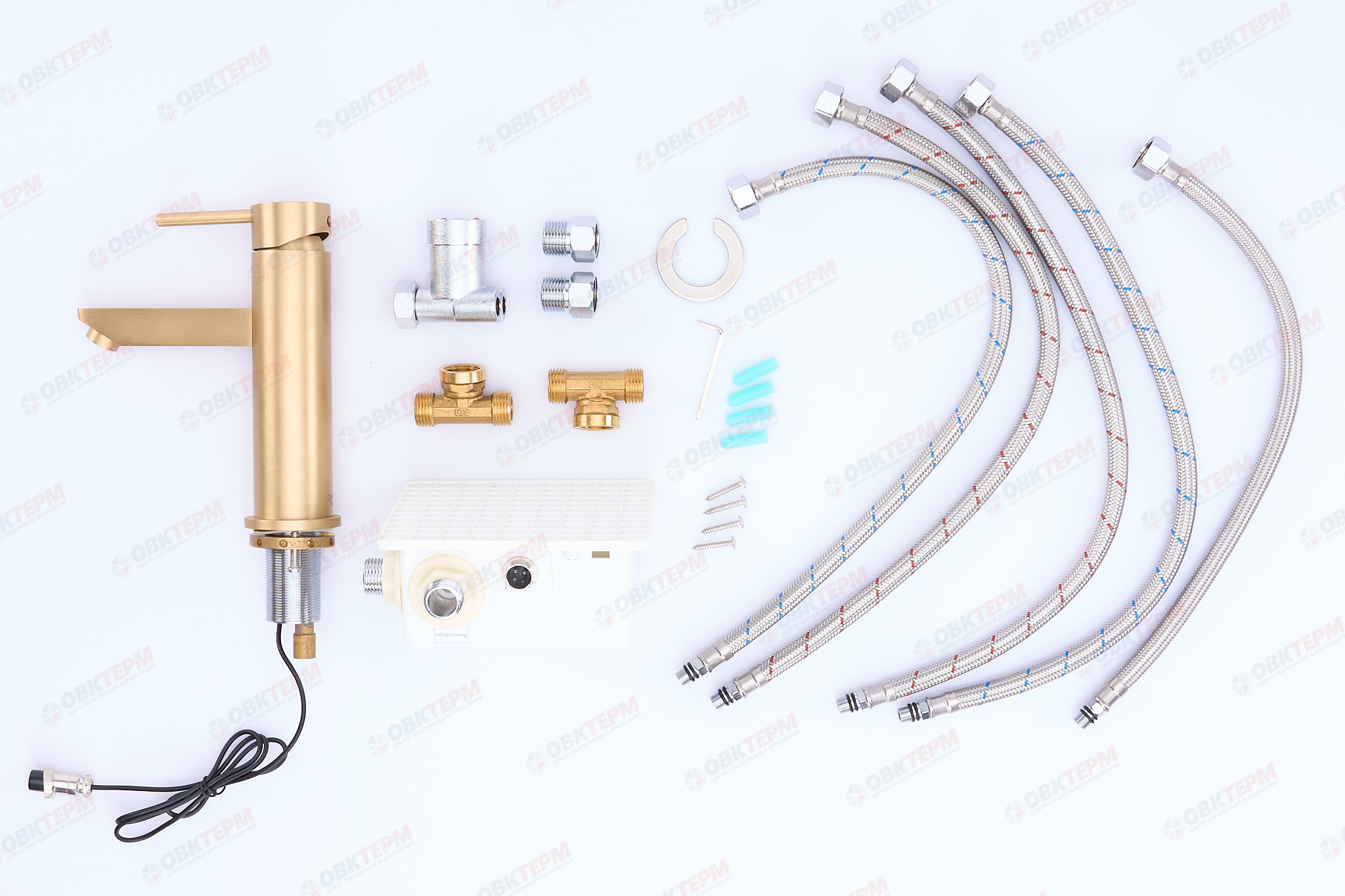 Смеситель д/раковины сенсорный бронза G520  GAPPO - Изображение №5