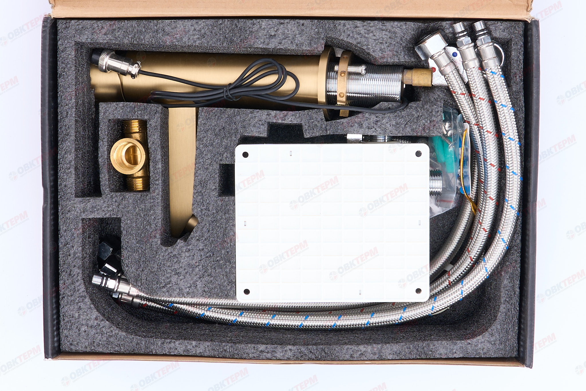 Смеситель д/раковины сенсорный бронза G520  GAPPO - миниатюра №7