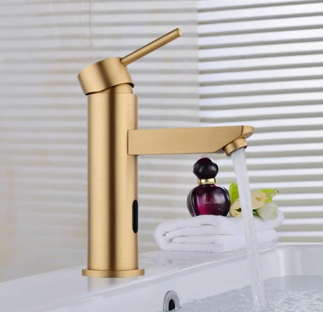 Смеситель д/раковины сенсорный бронза G520  GAPPO - Изображение №2