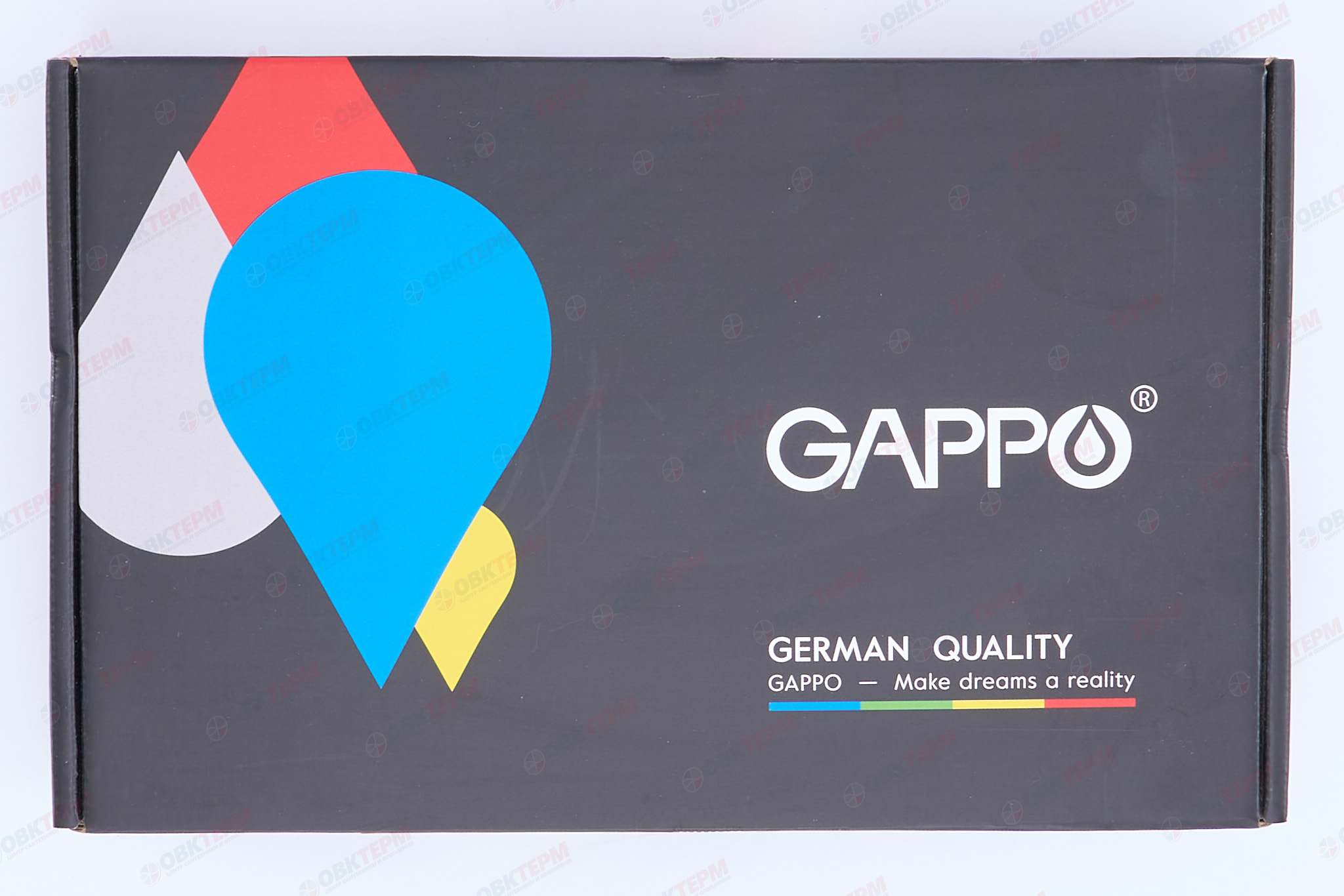 Смеситель д/раковины GAPPO G1007-4 латунь /бронза  (Ø35, на гайке) - миниатюра №9