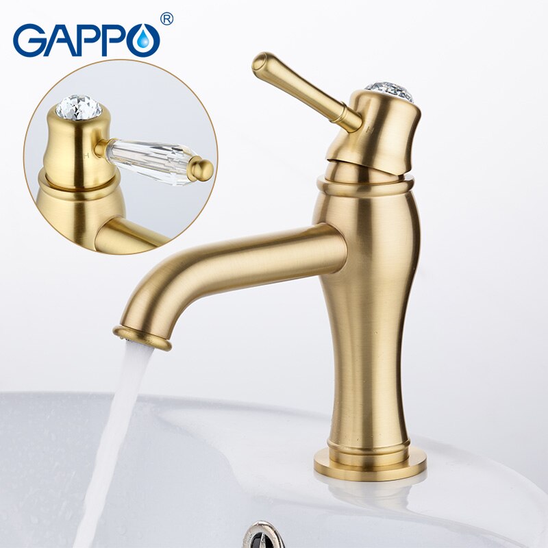 Смеситель д/раковины бронза   G1097-4*            GAPPO - миниатюра №3