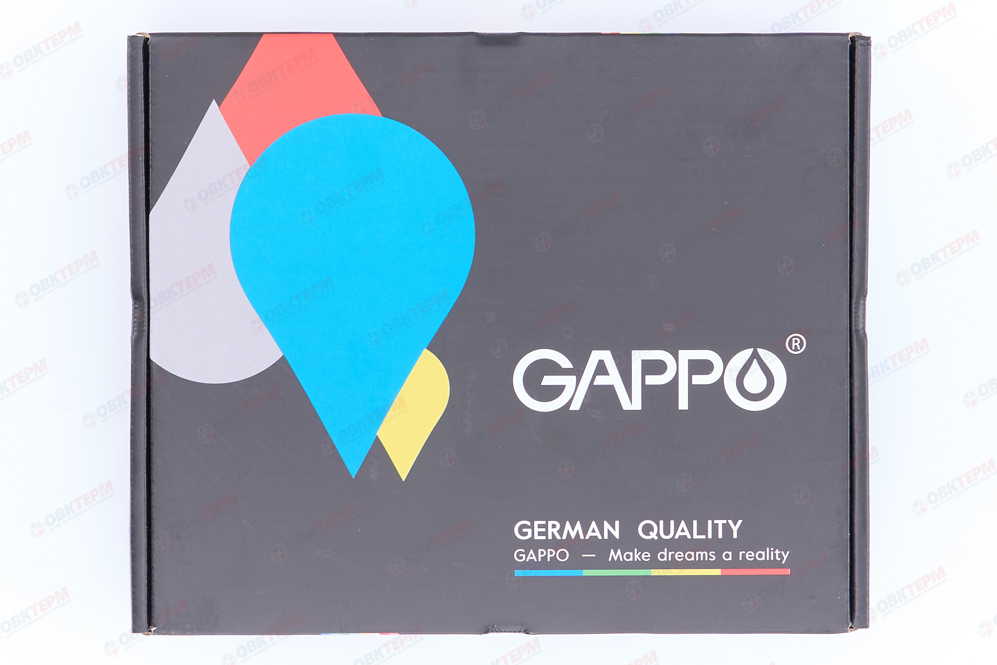 Смеситель д/умывальника GAPPO G1099-20 нерж/сталь (катридж 35мм, на ГАЙКЕ) - миниатюра №8