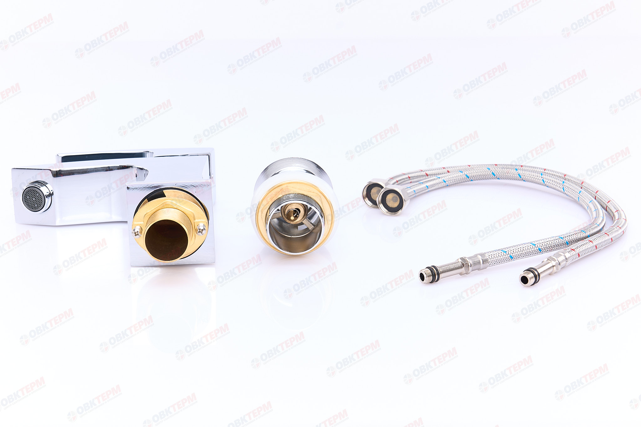 Смеситель д/раковины GAPPO G1007 латунь /хром (Ø35, на гайке) - миниатюра №8