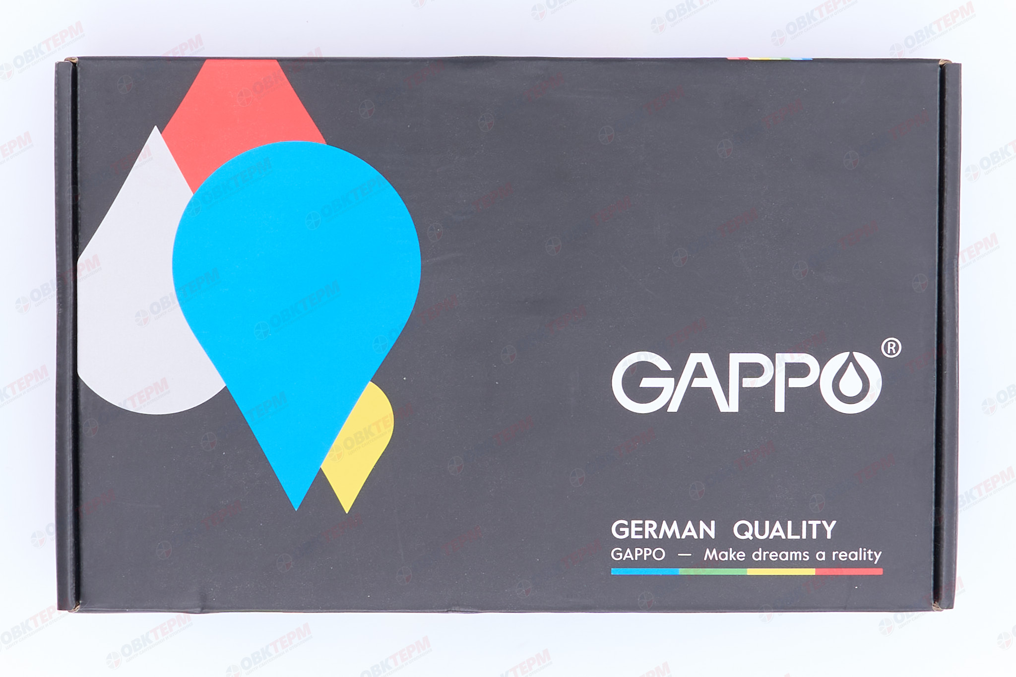 Смеситель д/раковины GAPPO G1007 латунь /хром (Ø35, на гайке) - миниатюра №10