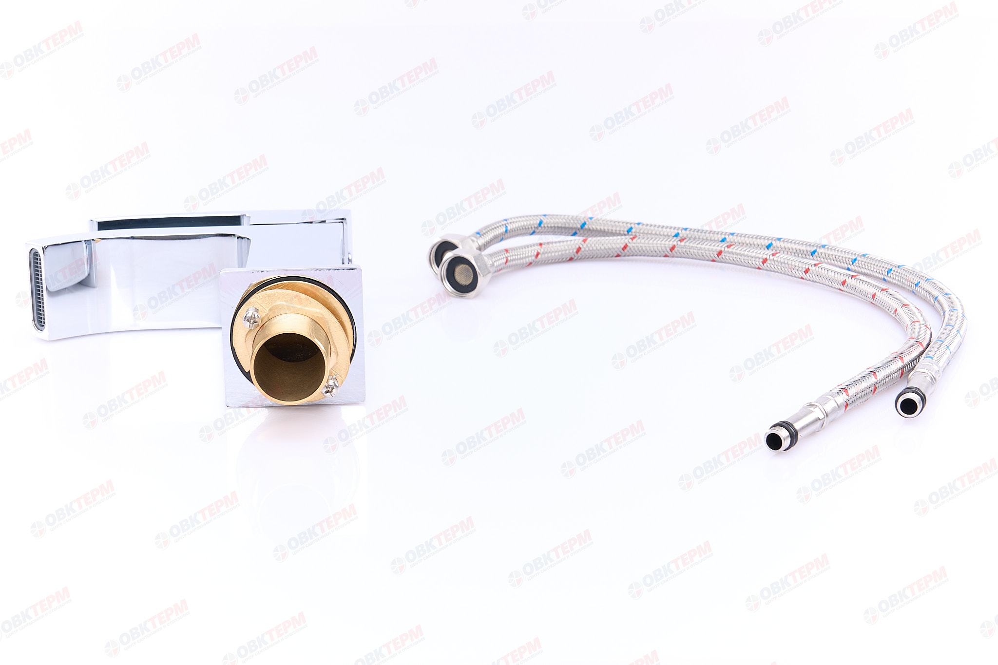 Смеситель д/раковины GAPPO G1007-1 латунь /хром (Ø35, на гайке) - миниатюра №10