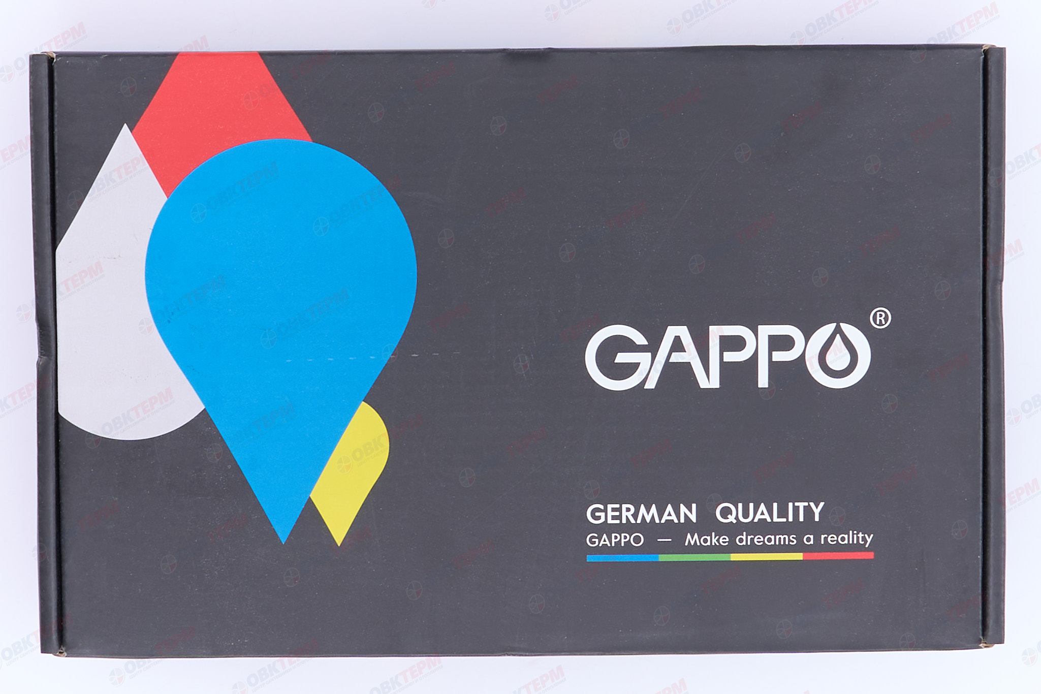 Смеситель д/раковины GAPPO G1007-1 латунь /хром (Ø35, на гайке) - миниатюра №12