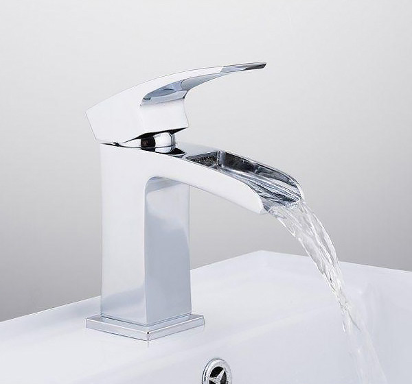 Смеситель д/раковины GAPPO G1007-20 латунь /хром /водопад (Ø35, на гайке) - миниатюра №2