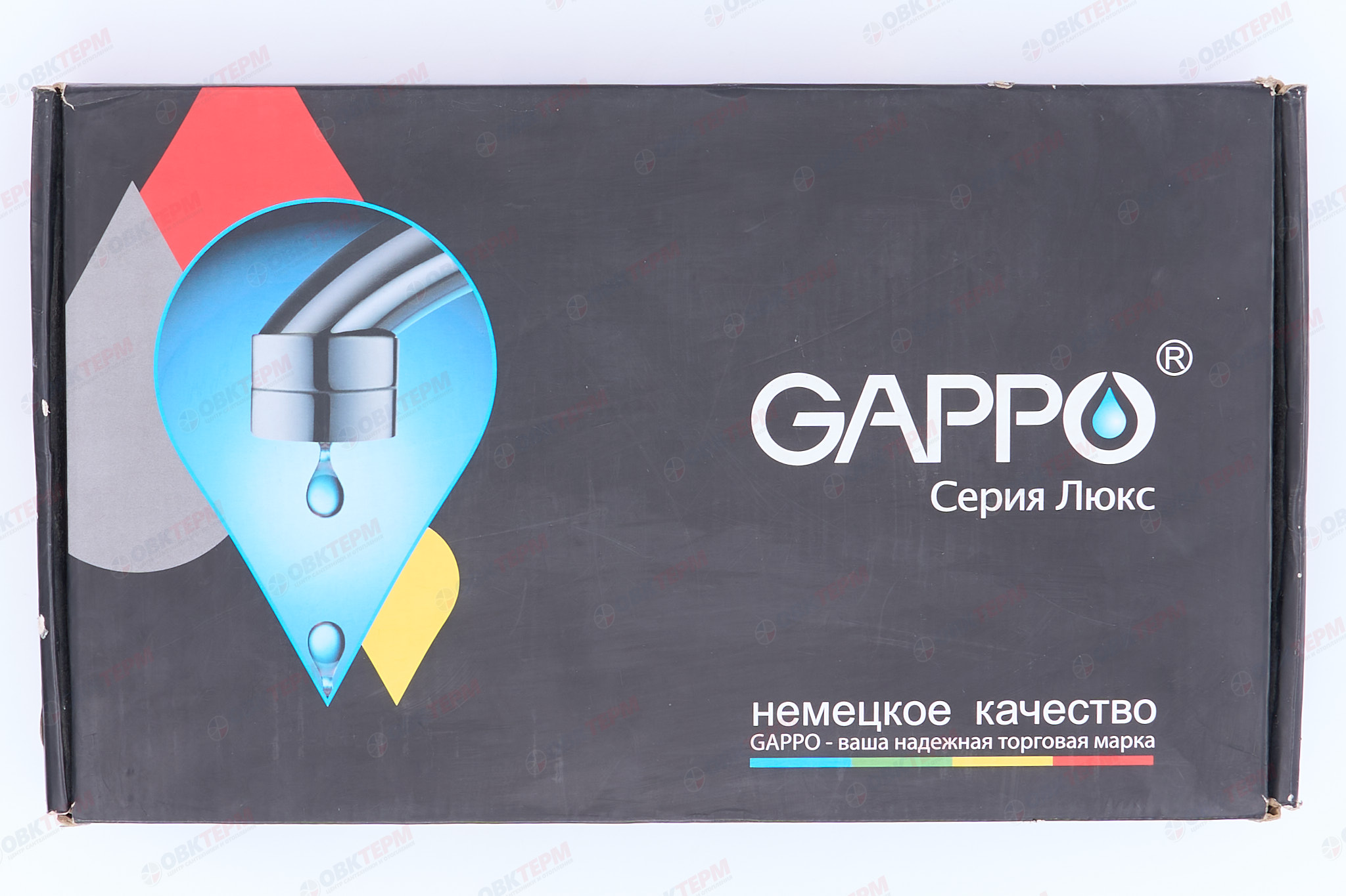 Смеситель д/раковины GAPPO G1007-21 латунь /хром /водопад /высокий - миниатюра №8