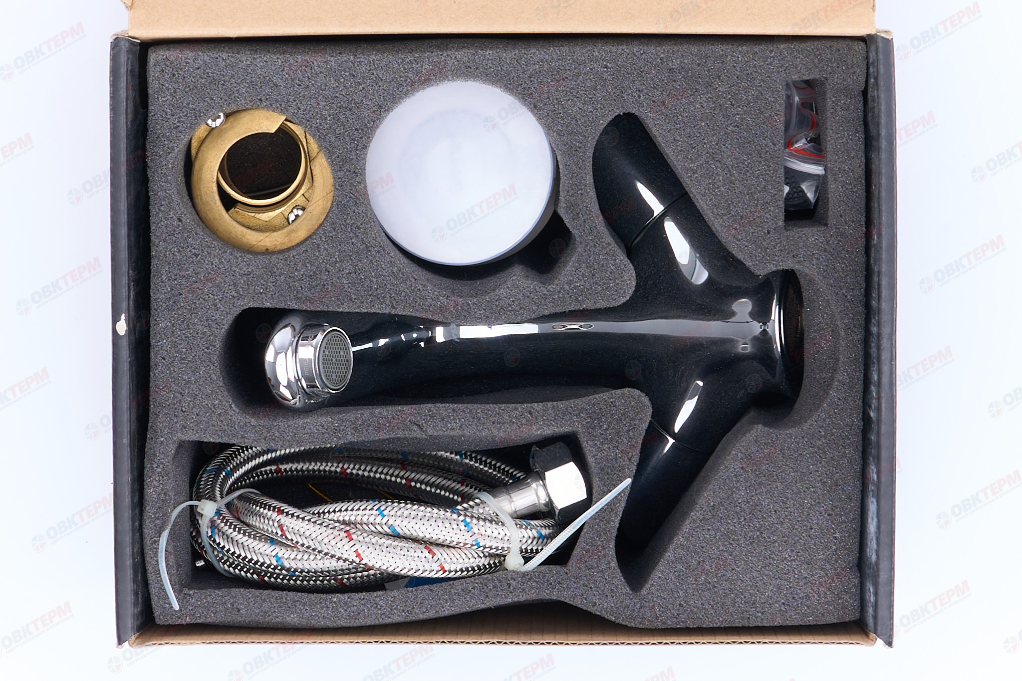 Смеситель д/раковины хром      G1041 *       (на гайке, п/об)        GAPPO - миниатюра №7