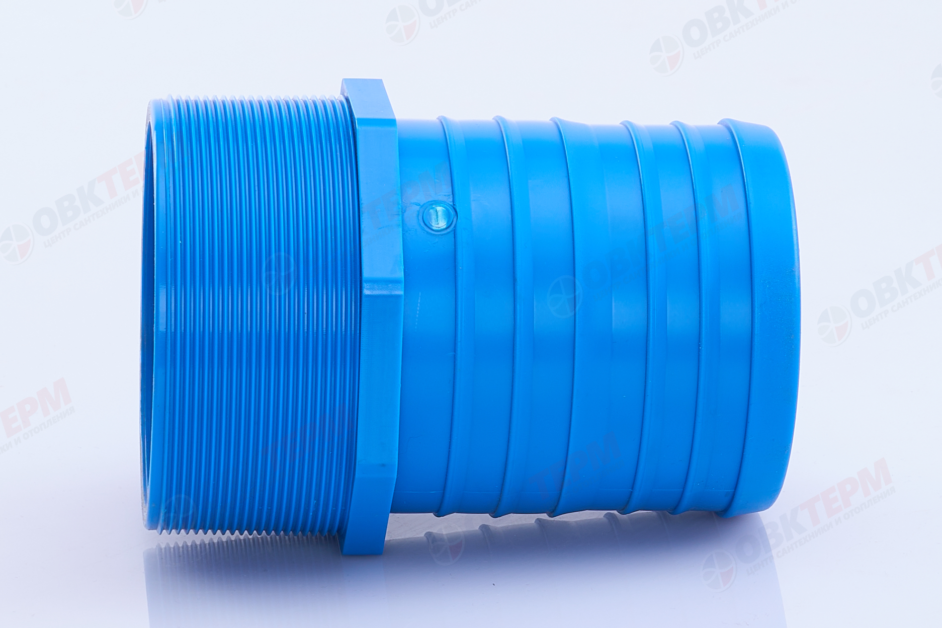 Соединитель резьбовой для  LayFlat  4" х 4"наружная резьба  HORKE PL-1558  (30 шт/ящ) - Изображение №5